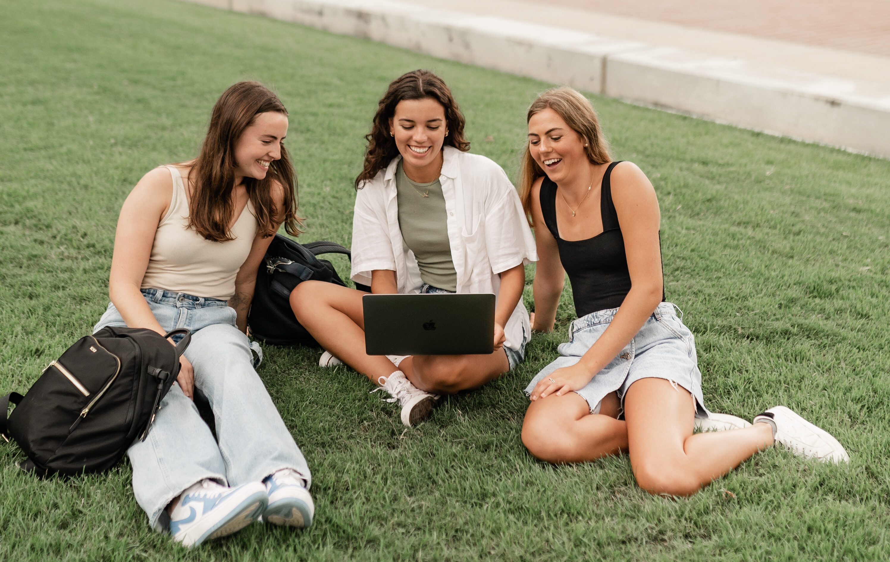 Georgia Tech students on Fifth Street Bridge near Rambler Atlanta