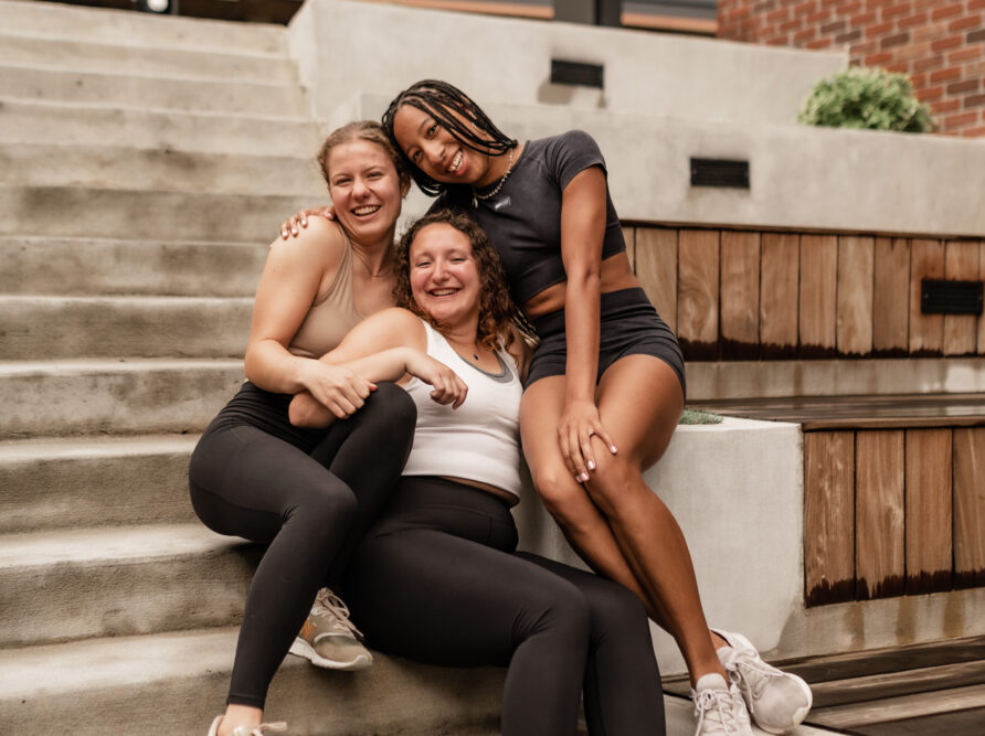 Georgia Tech students having out near campus in Midtown Atlanta