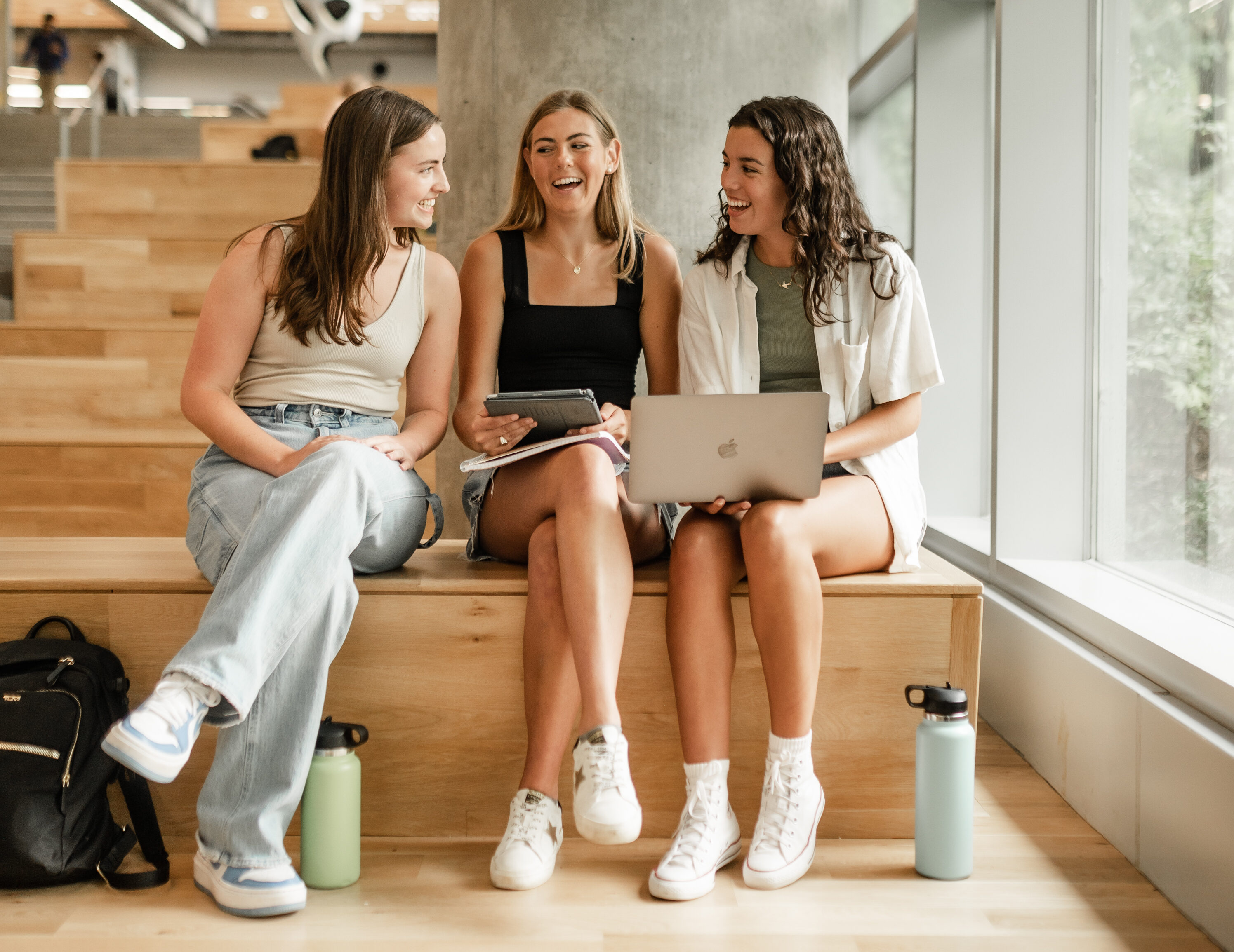 Georgia Tech students studying in the CULC in Midtown Atlanta