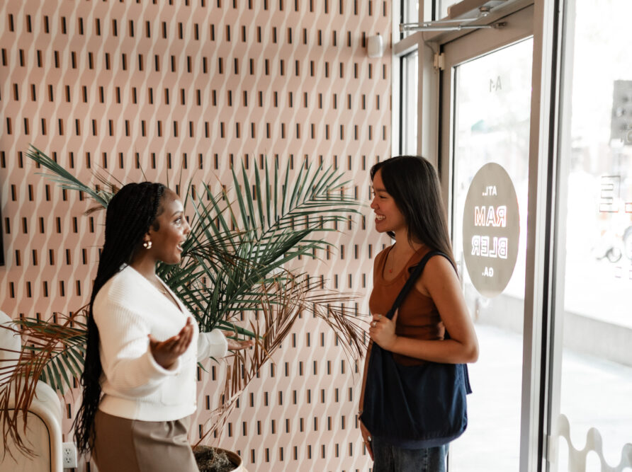 georgia tech student taking a tour of rambler atlanta