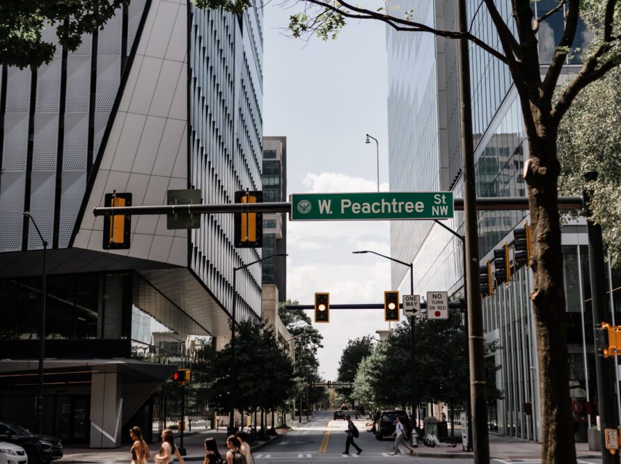 students in Midtown Atlanta
