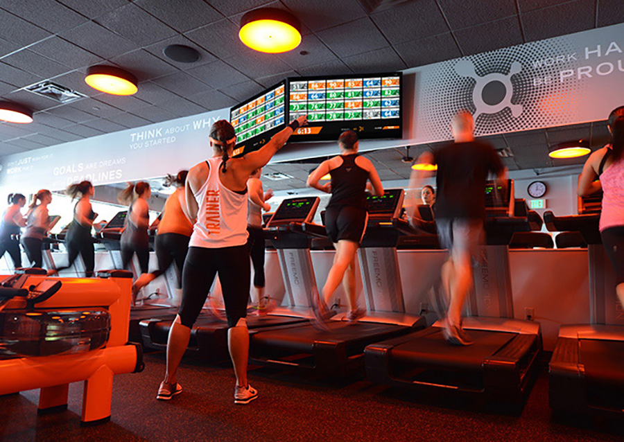 Orangetheory in Midtown  Atlanta. 