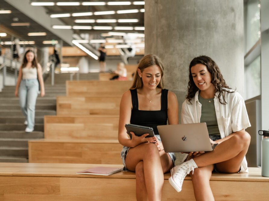 Students at Georgia Tech researching student housing in Midtown Atlanta