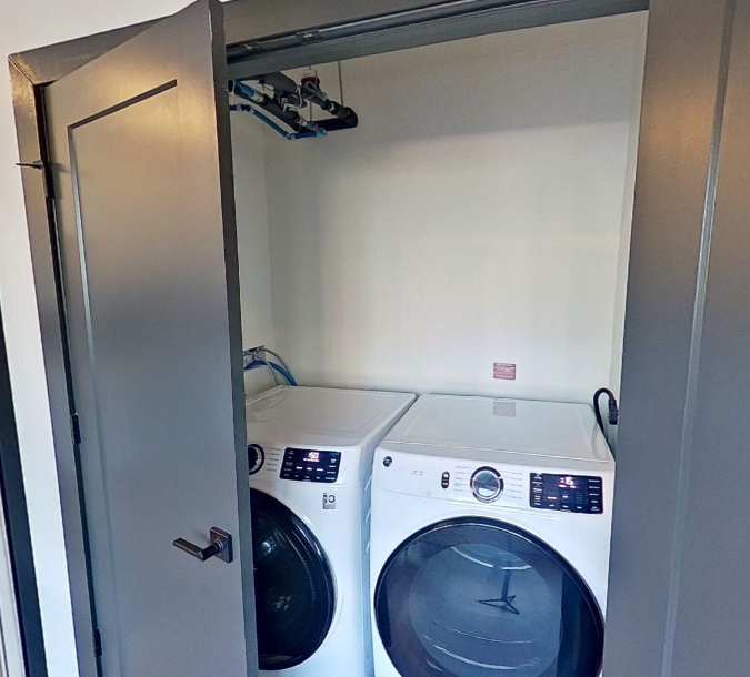 Accessible Laundry and Dryer