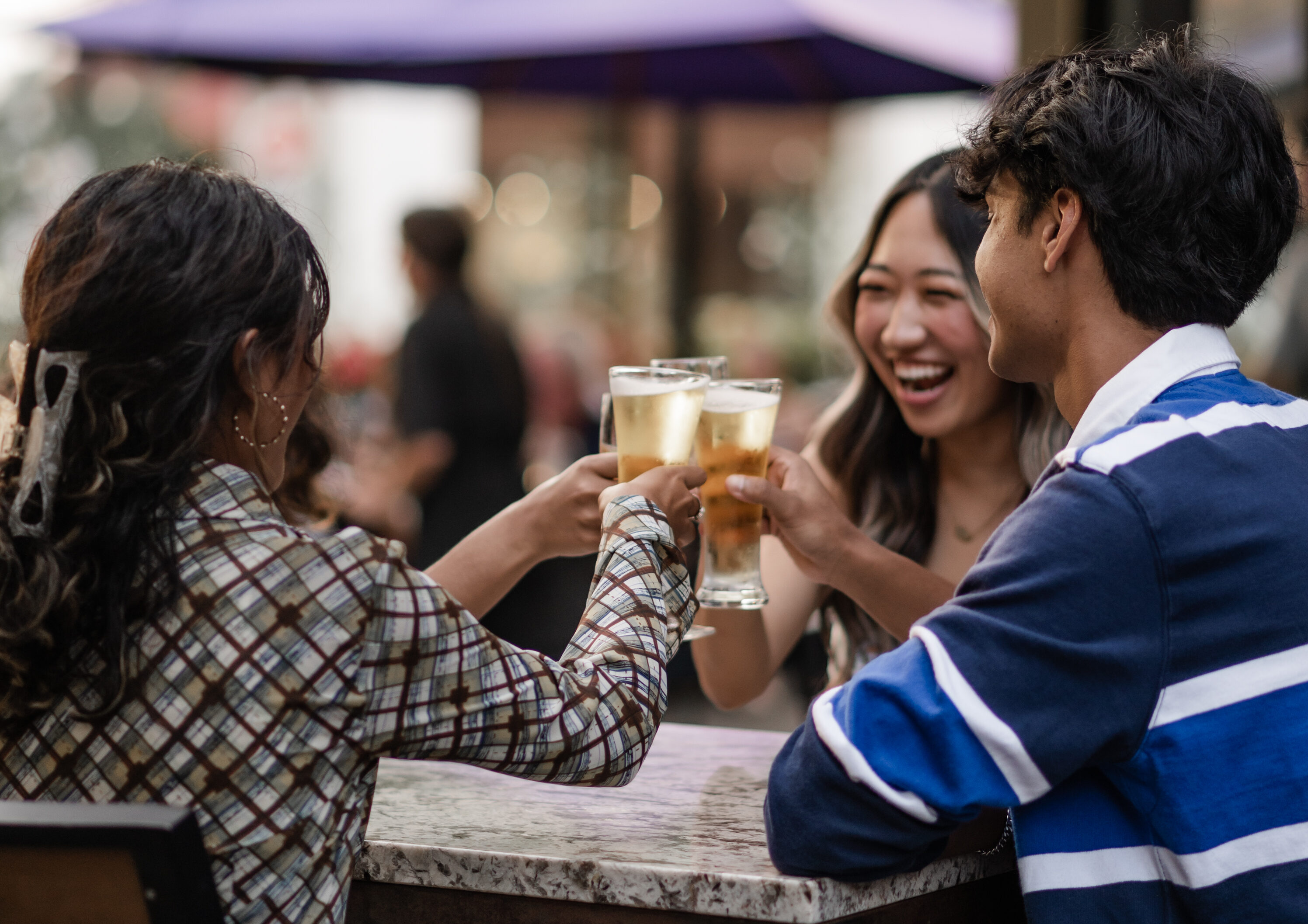 Georgia Tech students hanging out at Cypress St Pint and Plate