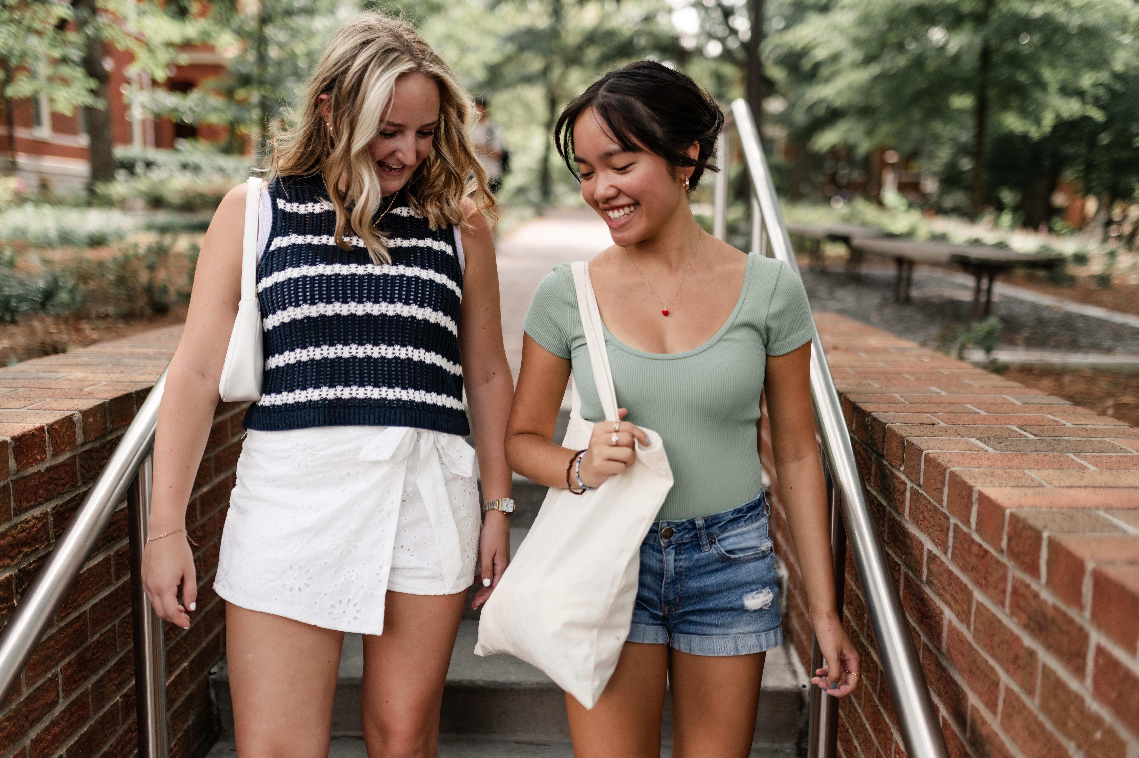 students walking to GT campus from Rambler Atlanta