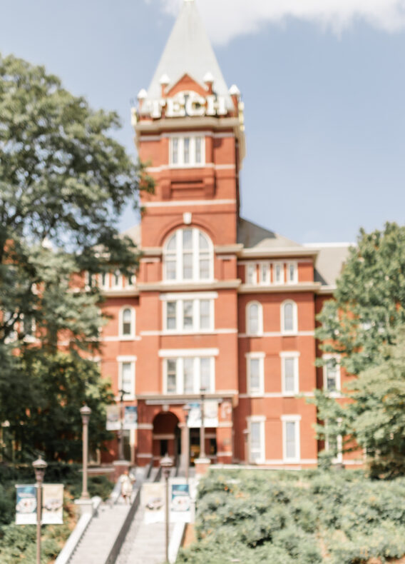 georgia tech students hanging out on campus