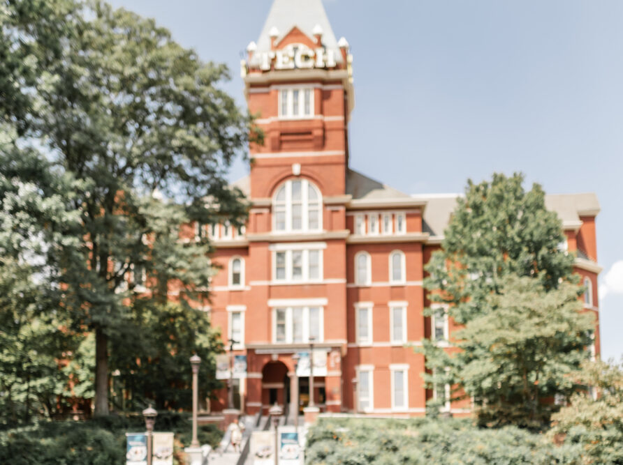 georgia tech students hanging out on campus