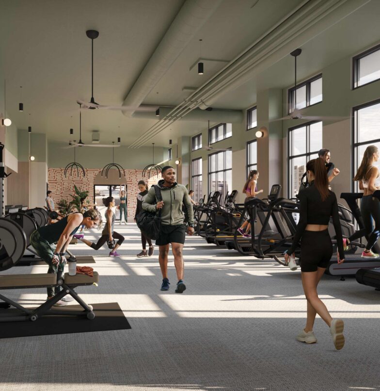 Fitness center at Rambler Atlanta
