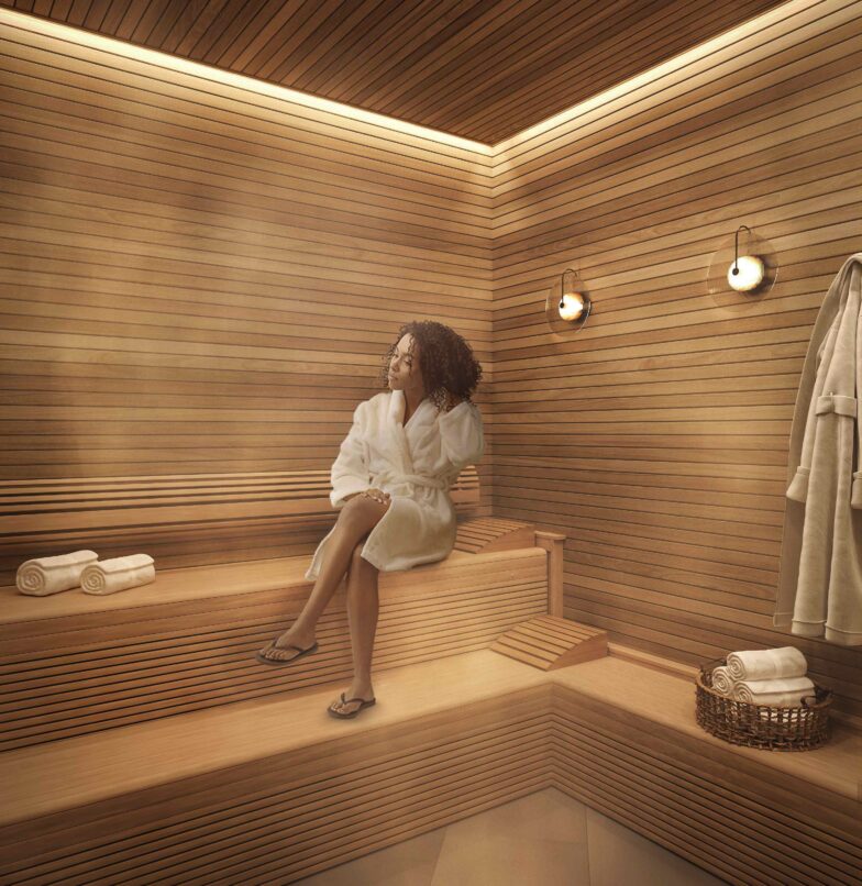 Sauna at Rambler Atlanta