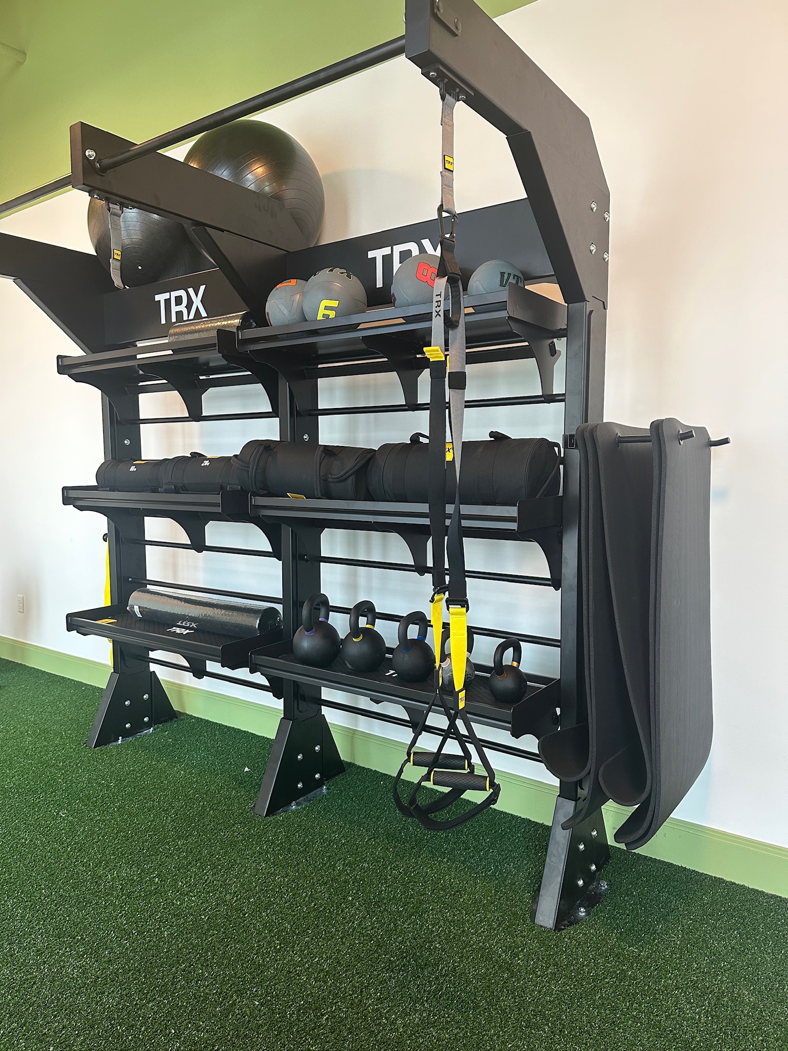 Fitness Rack in Rambler Atlanta.