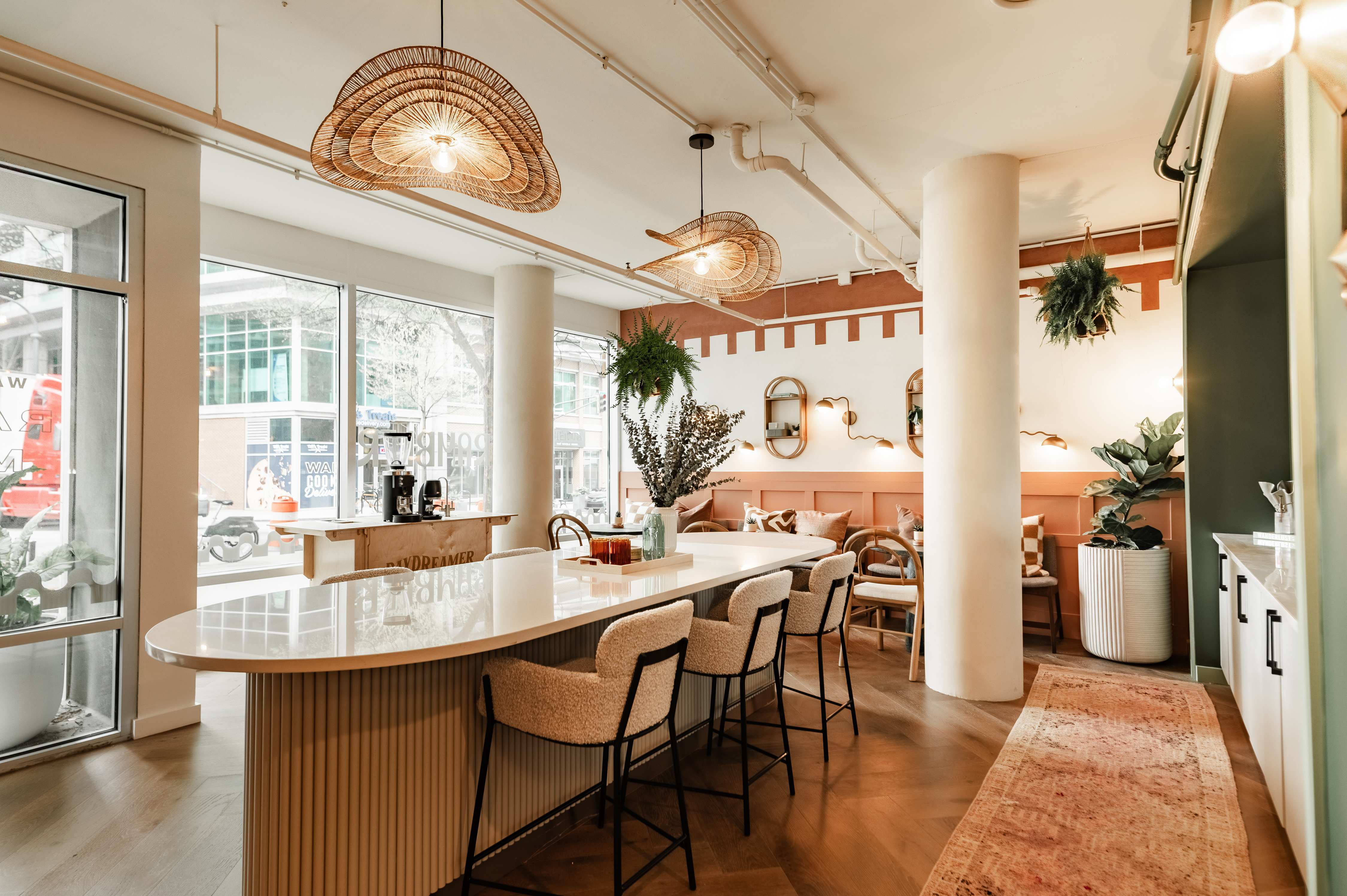 Interior photo of Rambler Atlanta's lobby