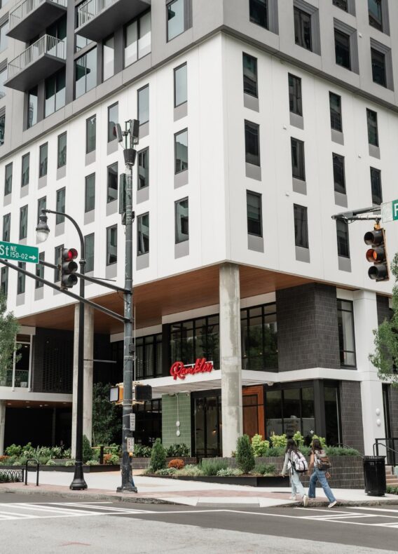 Rambler Atlanta is located at 736 Peachtree St. NE near Tech Square.